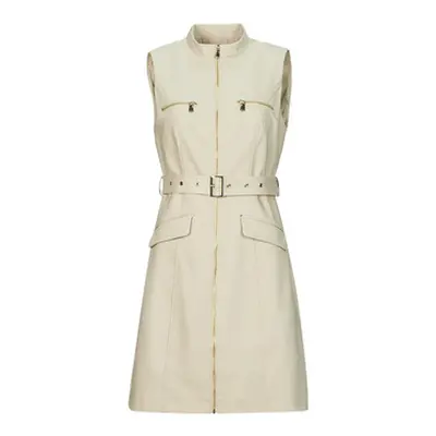 Morgan ROMEA women's Dress in Beige