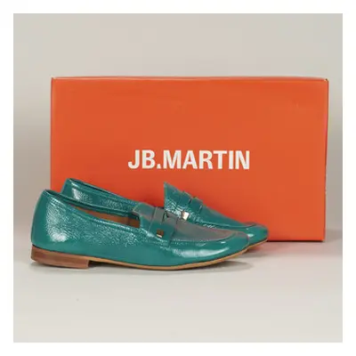 JB Martin FRANCHE SOFT women's Loafers / Casual Shoes in Green