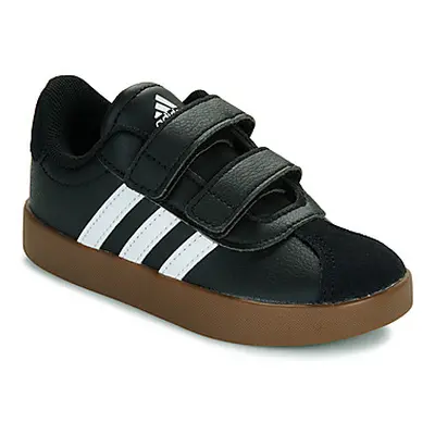 Adidas VL COURT 3.0 CF I boys's Children's Shoes (Trainers) in Black