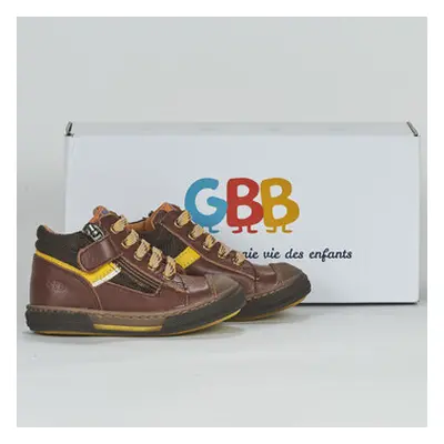 GBB VAUBERT boys's Children's Shoes (High-top Trainers) in Brown