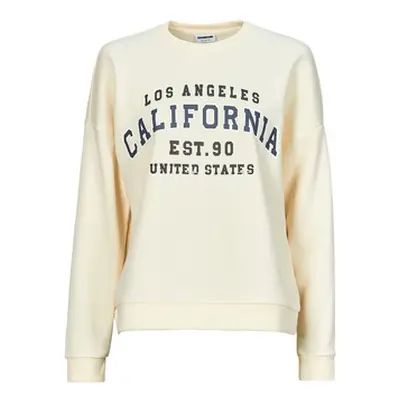 Noisy May NMARYA women's Sweatshirt in Beige