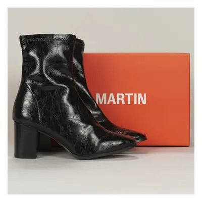 JB Martin VISION women's Low Ankle Boots in Black