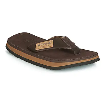 Cool shoe 2LUXE men's Flip flops / Sandals (Shoes) in Brown