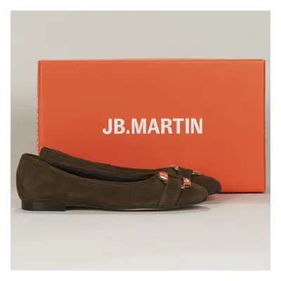 JB Martin VRAIE women's Shoes (Pumps / Ballerinas) in Kaki