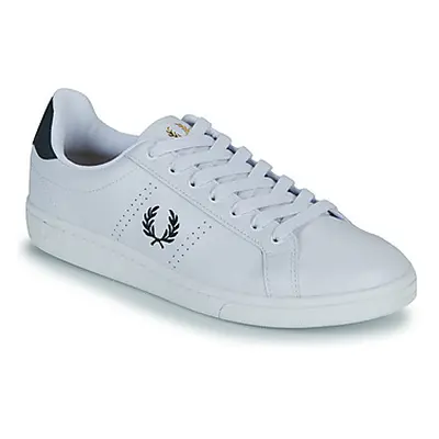 Fred Perry B721 LEATHER men's Shoes (Trainers) in White