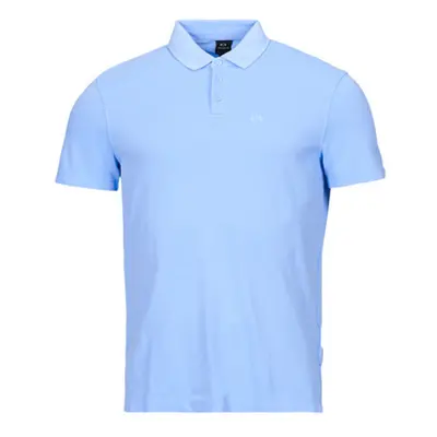 Armani Exchange 3DZFAB men's Polo shirt in Blue