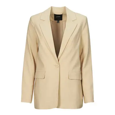 Vero Moda VMCARMEN women's Jacket in Beige