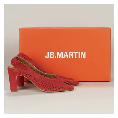 JB Martin LUXE women's Sandals in Red