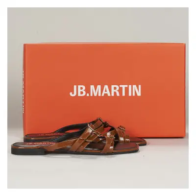 JB Martin AMANDE women's Mules / Casual Shoes in Brown