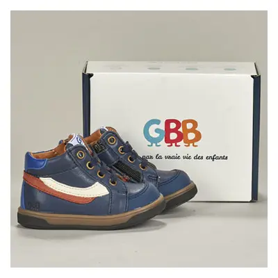 GBB AI154-12-B-ECH boys's Children's Shoes (High-top Trainers) in Blue