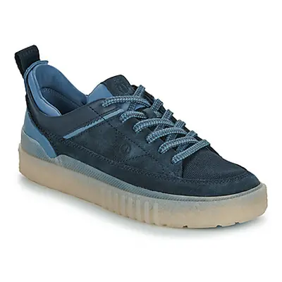 Clarks SOMERSET LACE men's Shoes (Trainers) in Marine