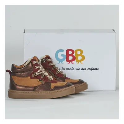 GBB AI330-24-C-ECH girls's Children's Shoes (High-top Trainers) in Brown