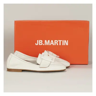 JB Martin VERONA women's Loafers / Casual Shoes in White