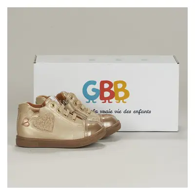 GBB AI205-18-B-ECH girls's Children's Shoes (High-top Trainers) in Gold