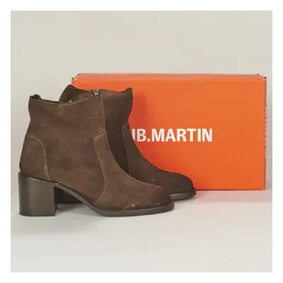 JB Martin BENITA women's Low Ankle Boots in Brown