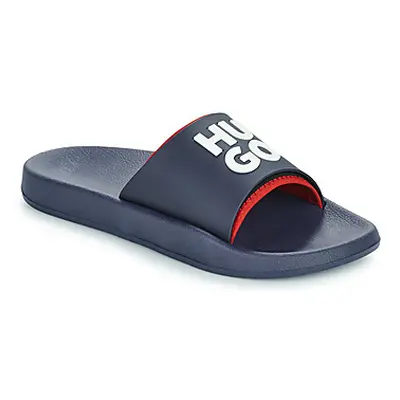 HUGO Nil_Slid_mdtpu_N men's Sliders in Marine