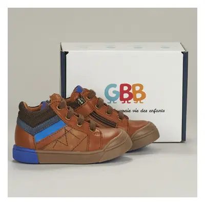 GBB VADIM boys's Children's Shoes (High-top Trainers) in Brown