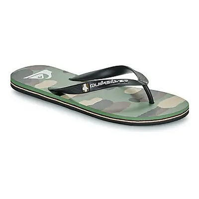 Quiksilver MOLOKAI ART II men's Flip flops / Sandals (Shoes) in Black