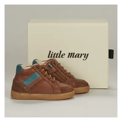 Little Mary ANDREA boys's Children's Mid Boots in Brown