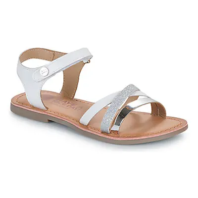 Gioseppo LAWTEY girls's Children's Sandals in White