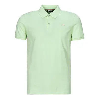 Schott PS JAMES 4 men's Polo shirt in Green