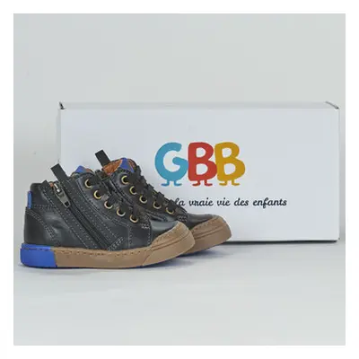 GBB GUSTAVE boys's Children's Shoes (High-top Trainers) in Black