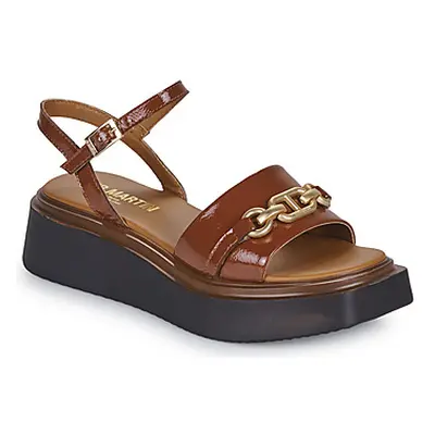 JB Martin DARIA women's Sandals in Brown