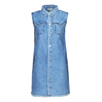 Freeman T.Porter KARINA DENIM women's Dress in Blue