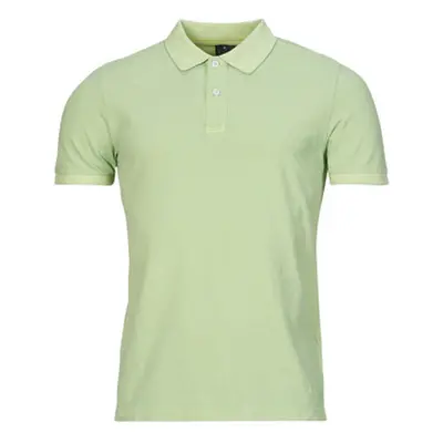 Geox M POLO GARMENT men's Polo shirt in Green