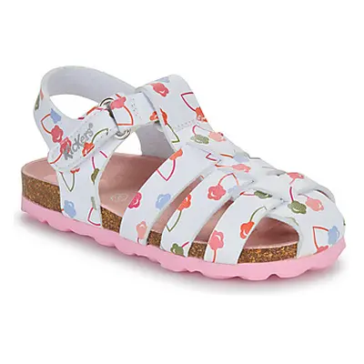 Kickers SUMMERTAN girls's Children's Sandals in White