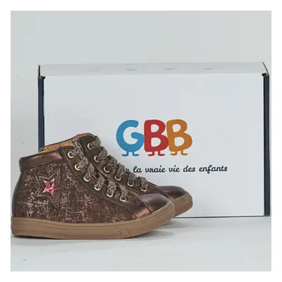 GBB AI324-44-C-ECH girls's Children's Shoes (High-top Trainers) in Brown