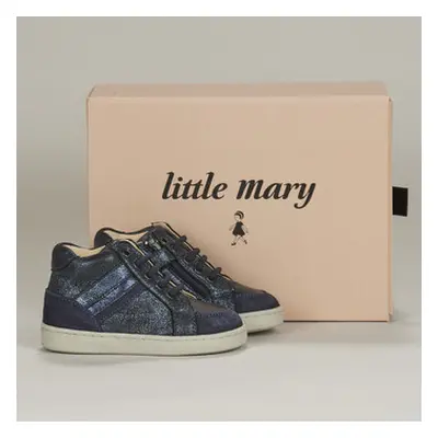 Little Mary LYNNA girls's Children's Shoes (High-top Trainers) in Blue