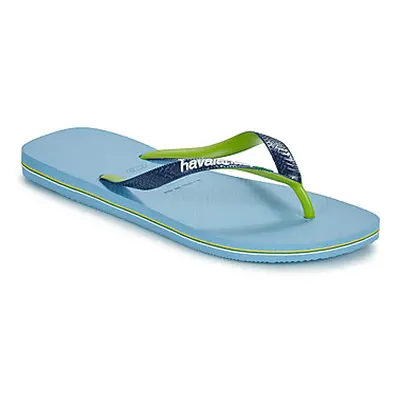 Havaianas BRASIL MIX men's Flip flops / Sandals (Shoes) in Blue