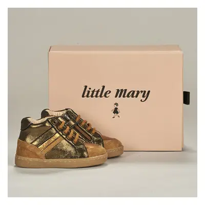 Little Mary LYNNA girls's Children's Shoes (High-top Trainers) in Orange