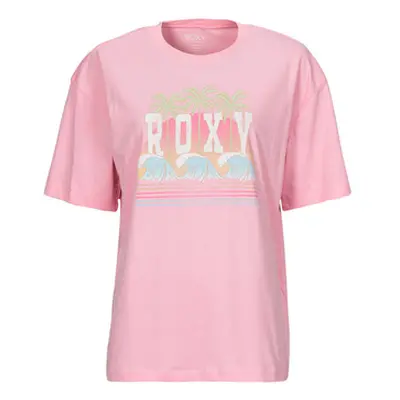 Roxy DREAMERS WOMEN D women's T shirt in Pink