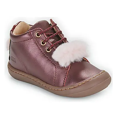 GBB EDOLINA girls's Children's Shoes (High-top Trainers) in Bordeaux