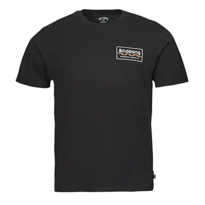 Billabong WALLED SS men's T shirt in Black