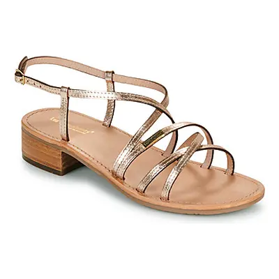 Les Tropéziennes par M Belarbi HARRYNA women's Sandals in Gold