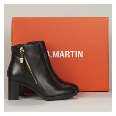 JB Martin LOUANE women's Low Ankle Boots in Black