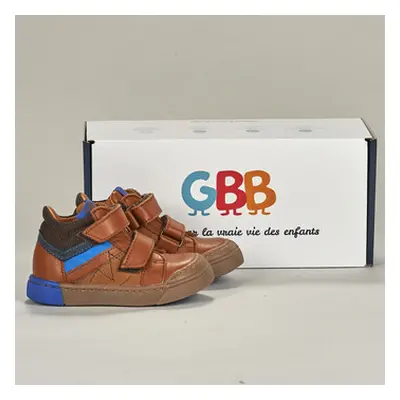 GBB VALAIRE boys's Children's Shoes (High-top Trainers) in Brown