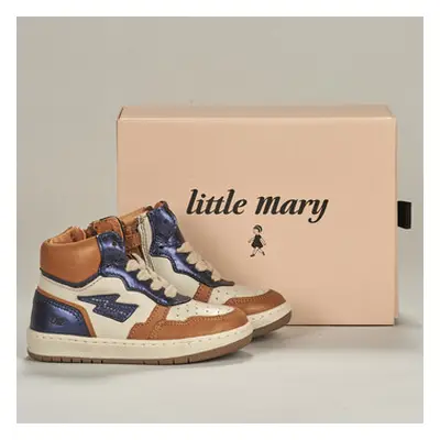 Little Mary CAMILLE girls's Children's Shoes (High-top Trainers) in Brown