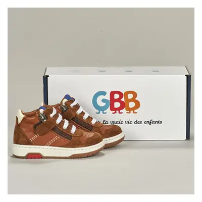 GBB VALDECK boys's Children's Shoes (High-top Trainers) in Brown