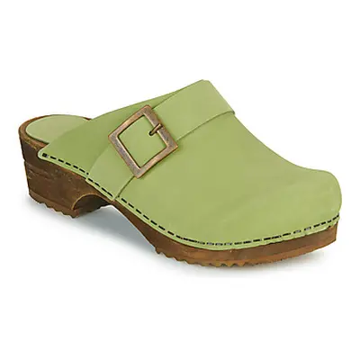 Sanita URBAN OPEN women's Clogs (Shoes) in Green