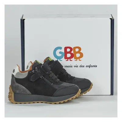 GBB AI378-11-C-ECH boys's Children's Shoes (High-top Trainers) in Black