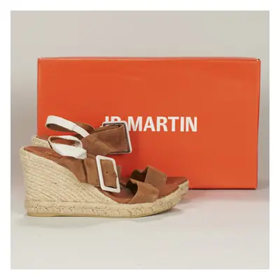 JB Martin 1IRINA women's Espadrilles / Casual Shoes in Brown