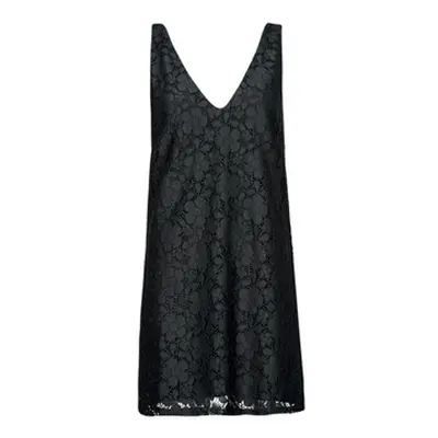 Desigual VEST_LACE women's Dress in Black