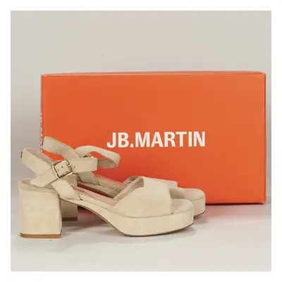 JB Martin ORIA women's Sandals in Beige