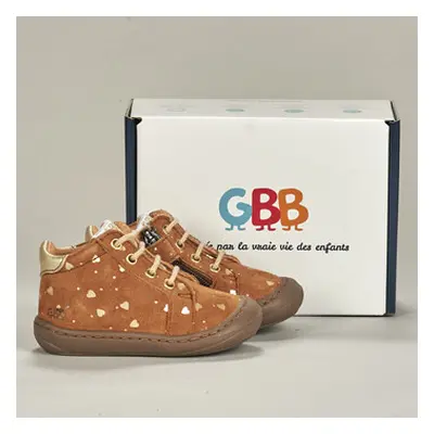 GBB AI601-44-B-ECH girls's Children's Shoes (High-top Trainers) in Brown