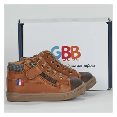 GBB LEO boys's Children's Shoes (High-top Trainers) in Brown