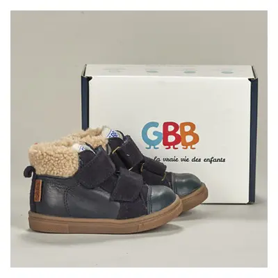 GBB GONTRAN boys's Children's Shoes (High-top Trainers) in Blue